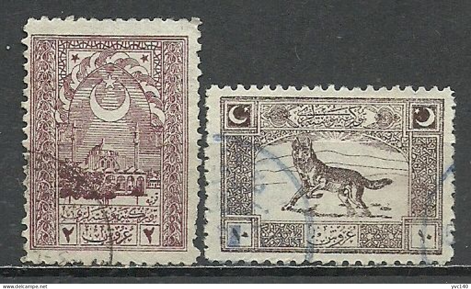 Turkey; 1922 Genoa Printing Postage Stamps - Usati