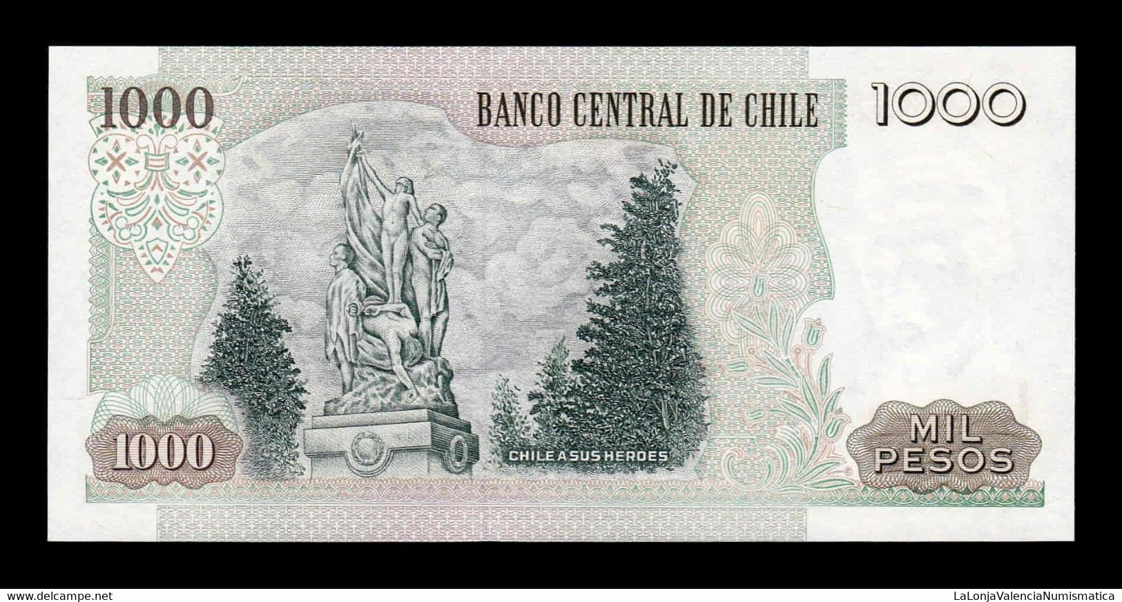 Chile 1000 Pesos 2009 Pick 154g AA Sc Unc - Cile