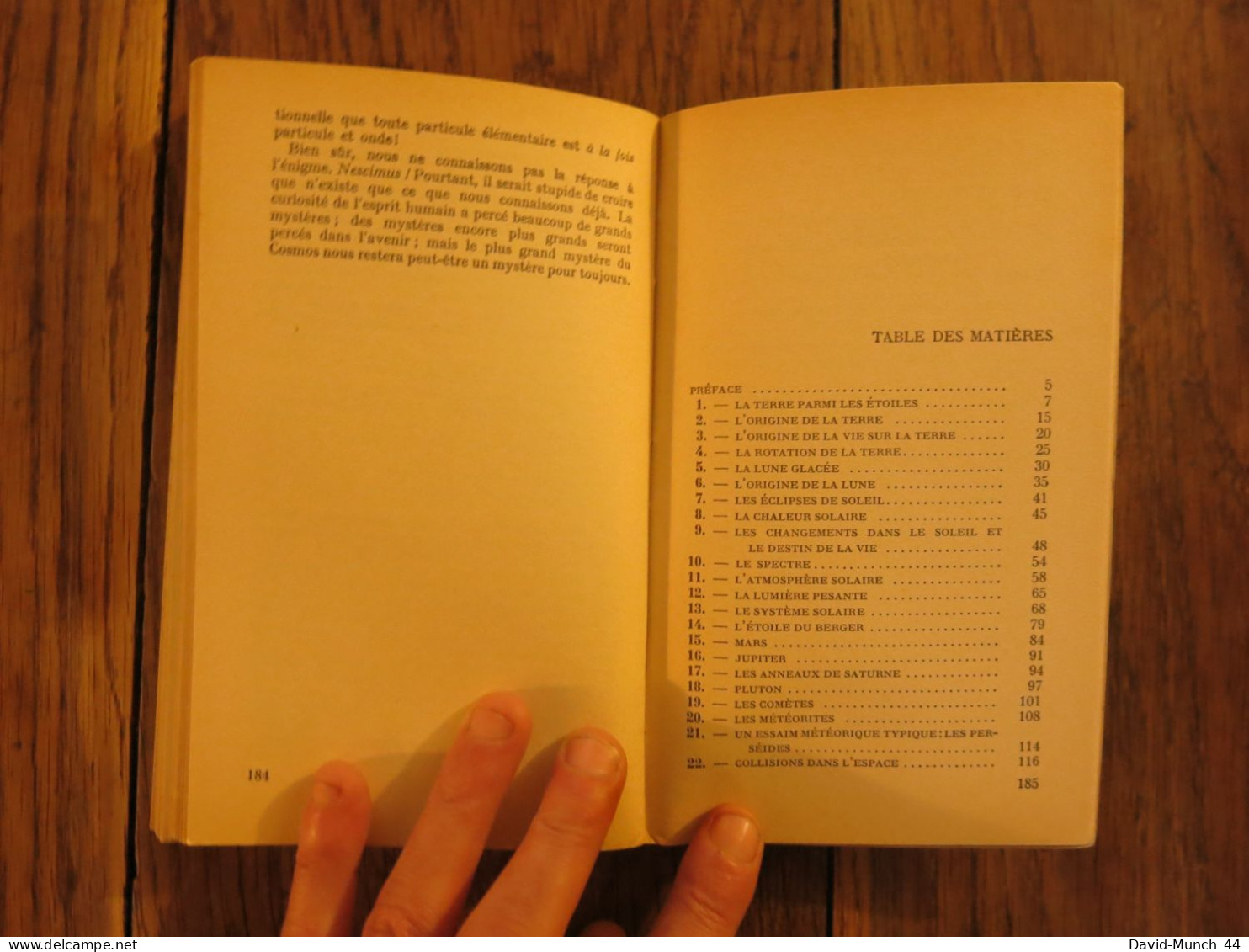 Initiation à l'astronomie de Ernest J. Opik. Collection "Petite bibliothèque Payot", N° 68. 1964