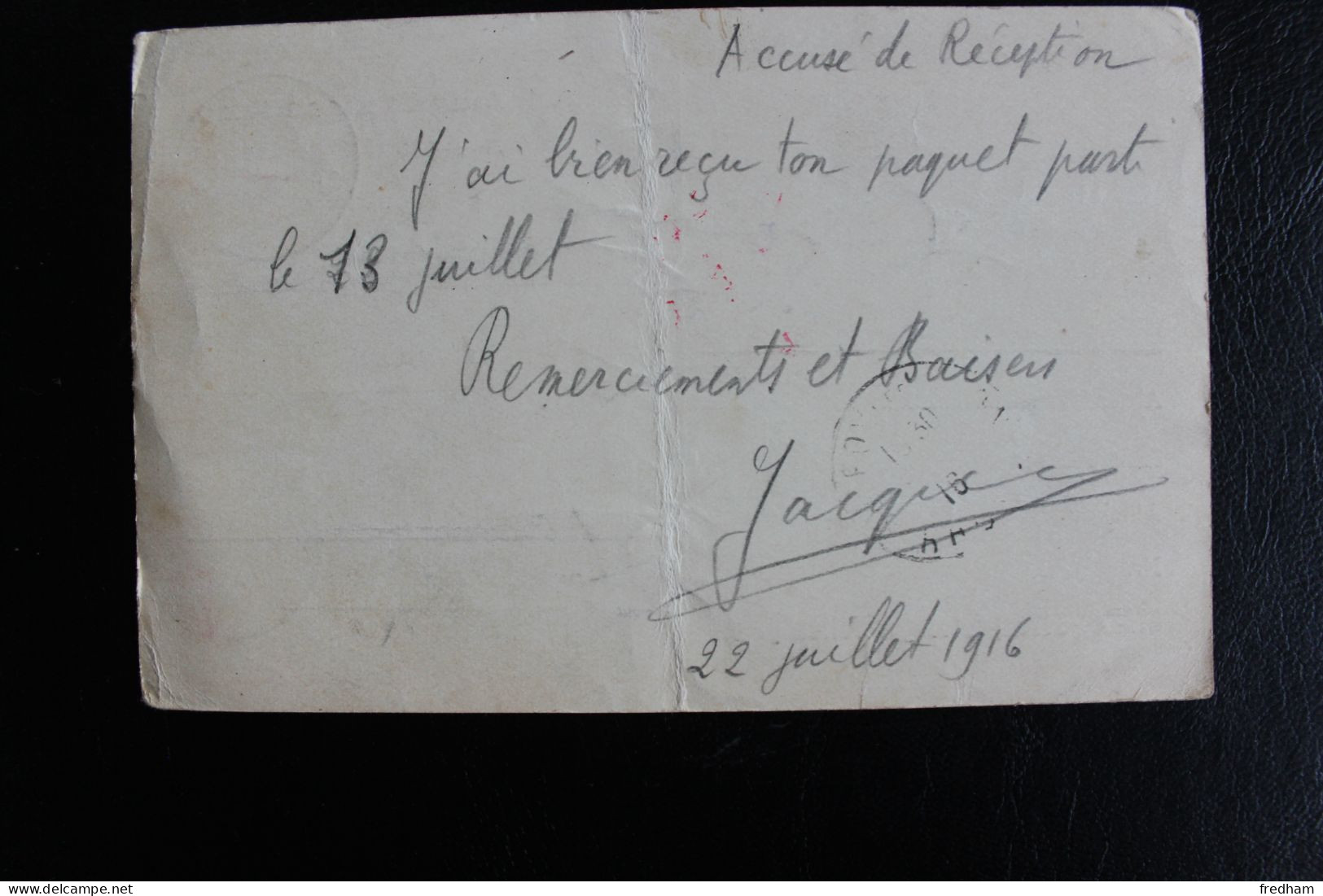 1/8/1916 CACHET WEILBURG POUR LYON CORRESPONDANCE PRISONNIER CACHET CENSURE OFFICIER DU CAMP DE PRISONNIERS - Correos De Prisioneros De Guerra