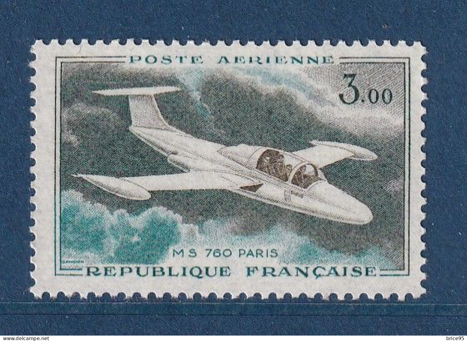 France - Variété - YT PA N° 39 A ** - Neuf Sans Charnière - 1960 à 1964 - Neufs