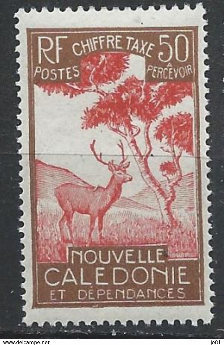 Nouvelle-Calédonie YT Taxe 34 Neuf Sans Charnière - XX - MNH - Portomarken