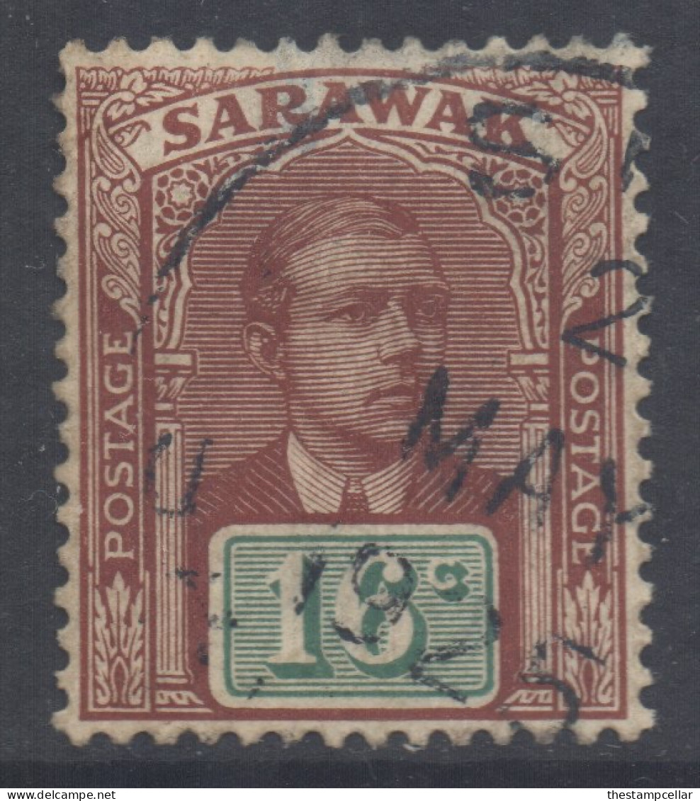 Sarawak Scott 65 - SG57, 1918 Sir Charles Vyner Brooke 16c Used - Sarawak (...-1963)