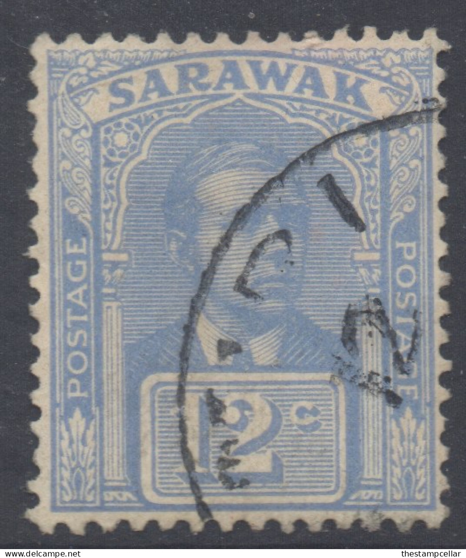 Sarawak Scott 64 - SG70, 1922 Sir Charles Vyner Brooke 12c Used - Sarawak (...-1963)