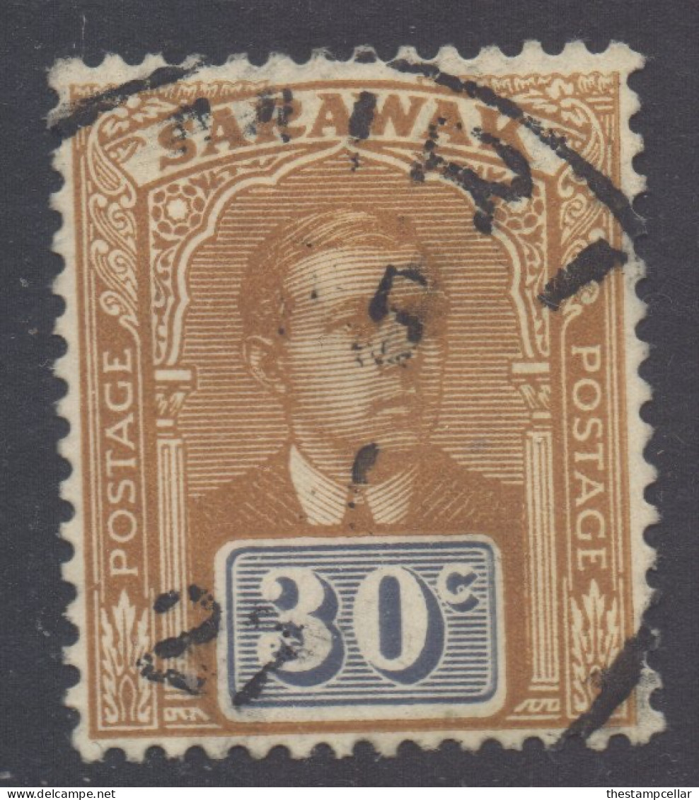 Sarawak Scott 68 - SG71, 1922 Sir Charles Vyner Brooke 30c Used - Sarawak (...-1963)