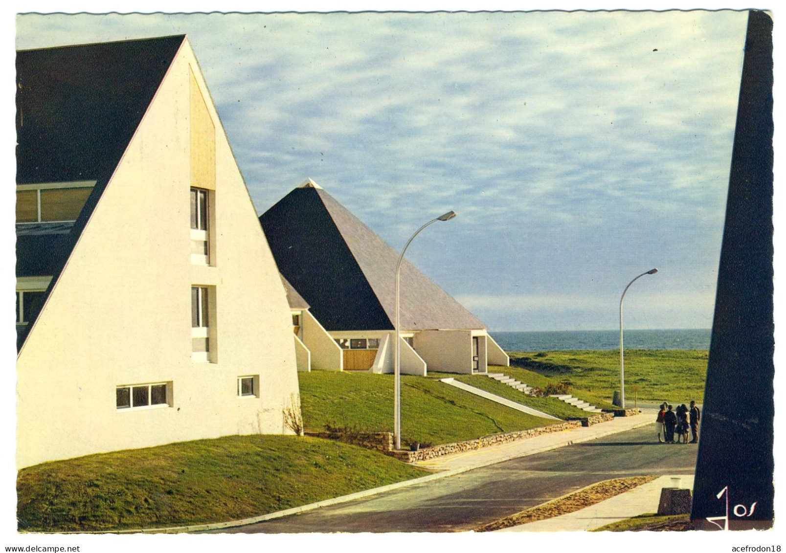 56 - Cpsm - Guidel - Le Bas-Pouldu - Le Pavillon D'accueil - 1973 - Guidel