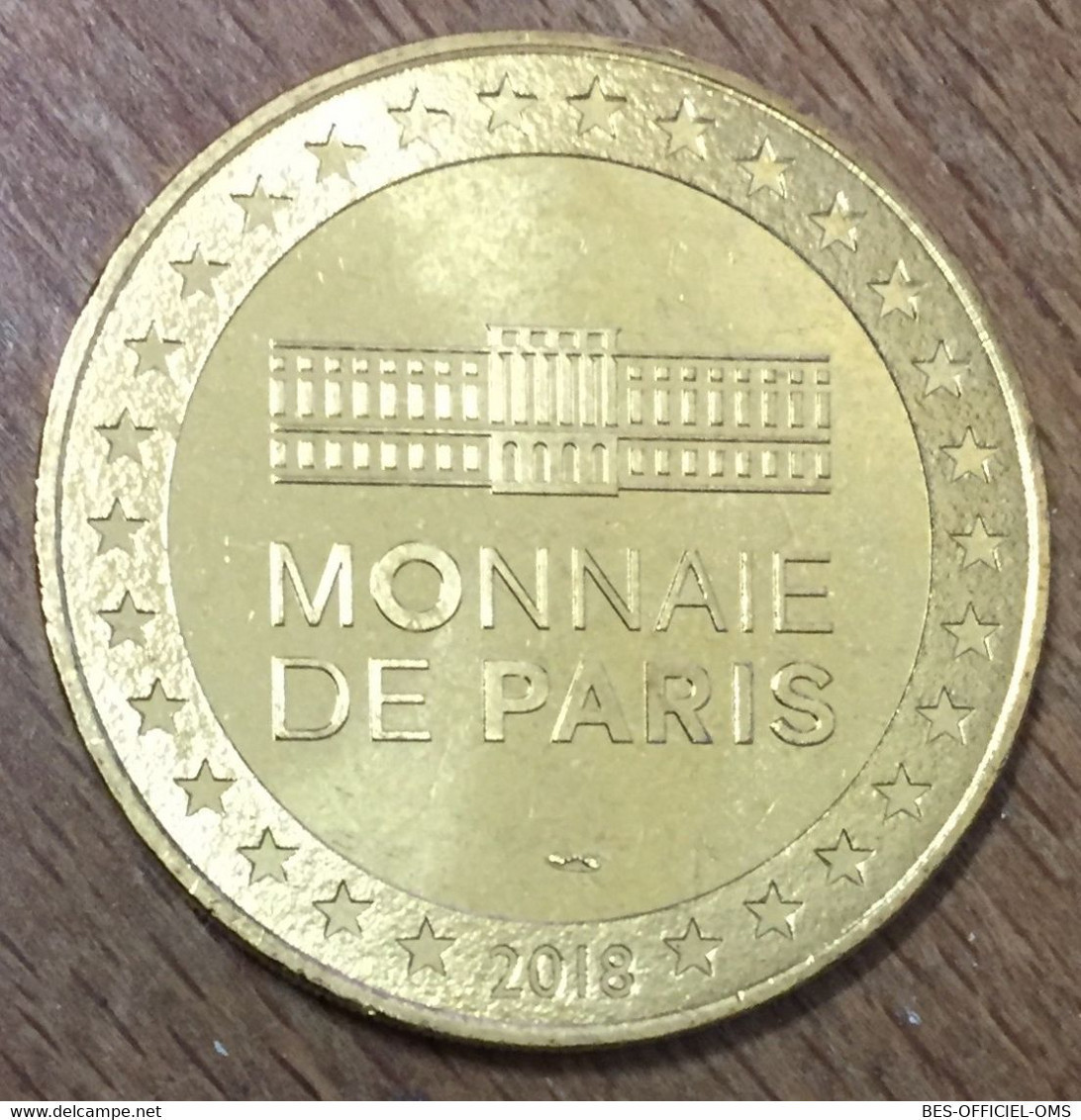 BRETAGNE HERMINE MDP 2018 MINI MÉDAILLE SOUVENIR MONNAIE DE PARIS JETON TOURISTIQUE MEDALS TOKENS COINS - 2018