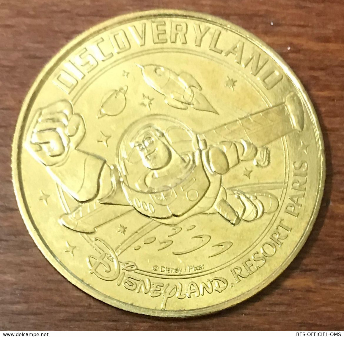 77 DISNEYLAND PARIS DISCOVERYLAND DISNEY MICKEY MDP 2019 MÉDAILLE MONNAIE DE PARIS JETON TOURISTIQUE MEDALS COINS - 2019