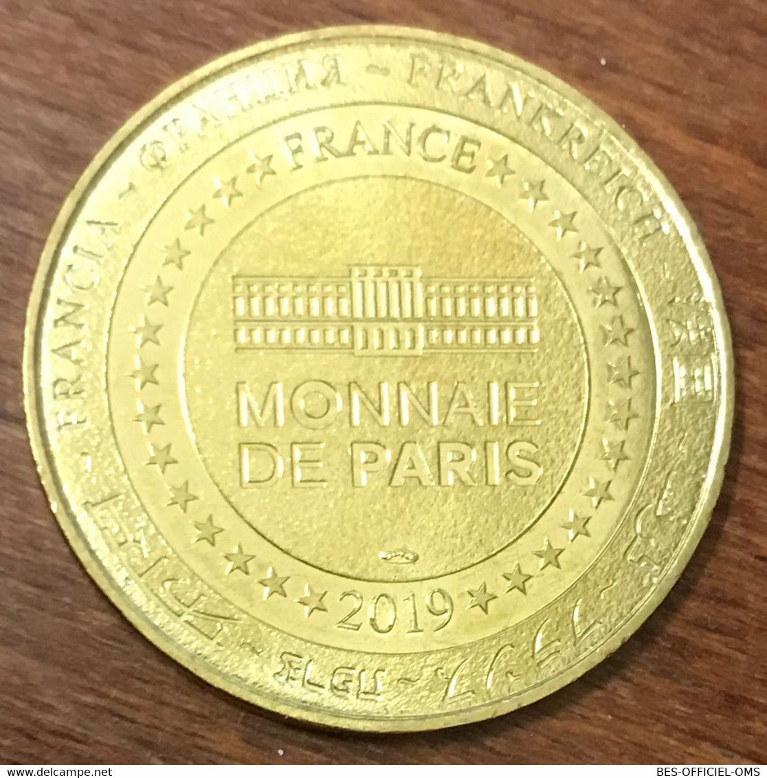 77 DISNEYLAND PARIS DISCOVERYLAND DISNEY MICKEY MDP 2019 MÉDAILLE MONNAIE DE PARIS JETON TOURISTIQUE MEDALS COINS - 2019