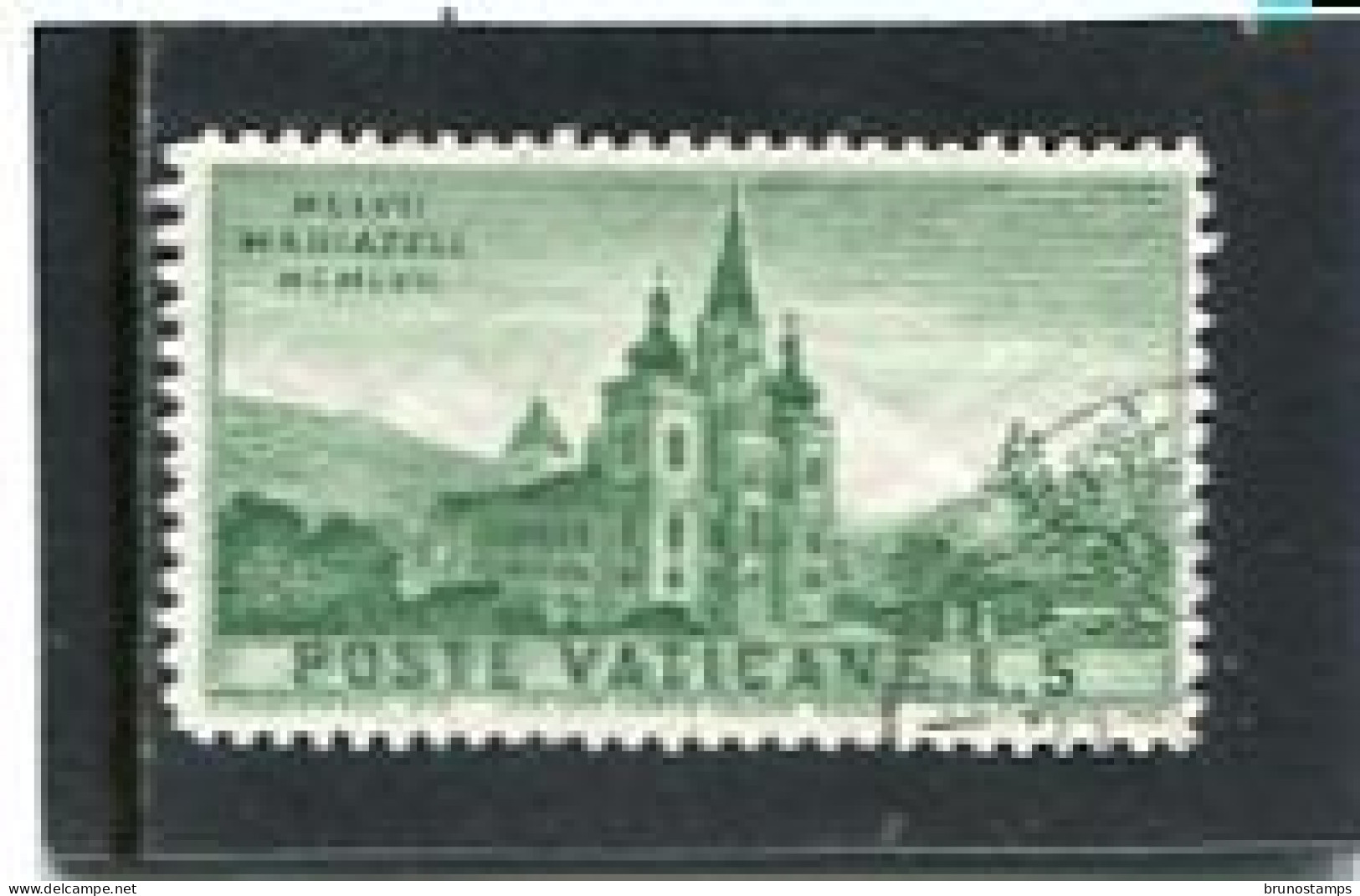 VATICAN CITY/VATICANO - 1957  5 Lire   MARIAZELL   FINE USED - Oblitérés