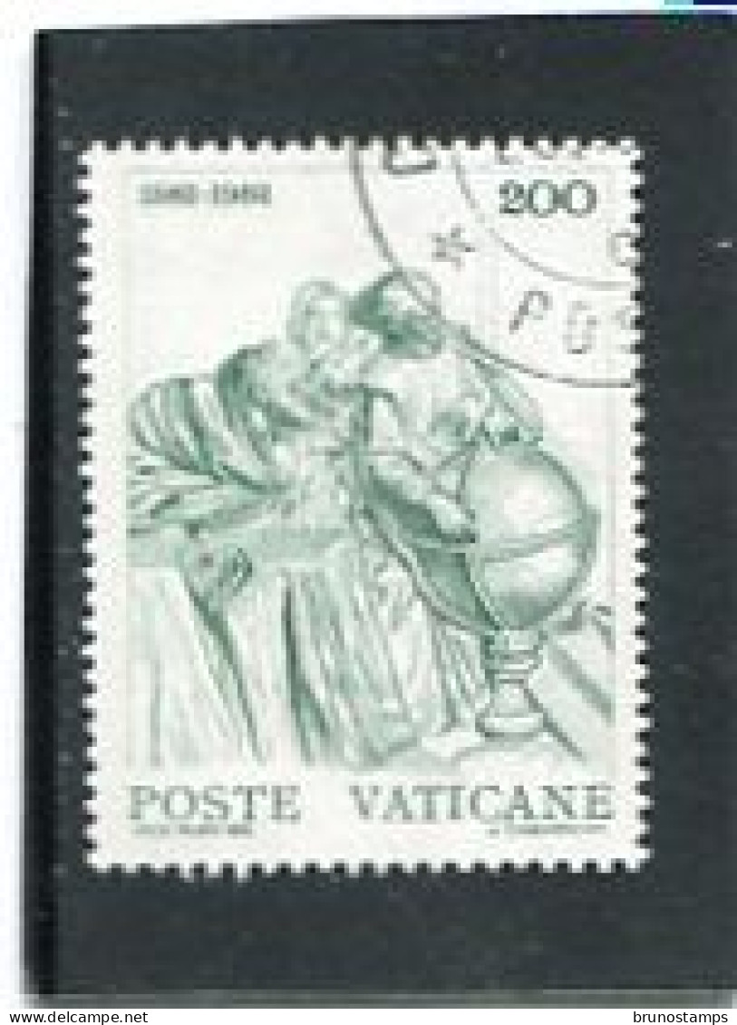 VATICAN CITY/VATICANO - 1982  200 Lire   CALENDAR   FINE USED - Oblitérés