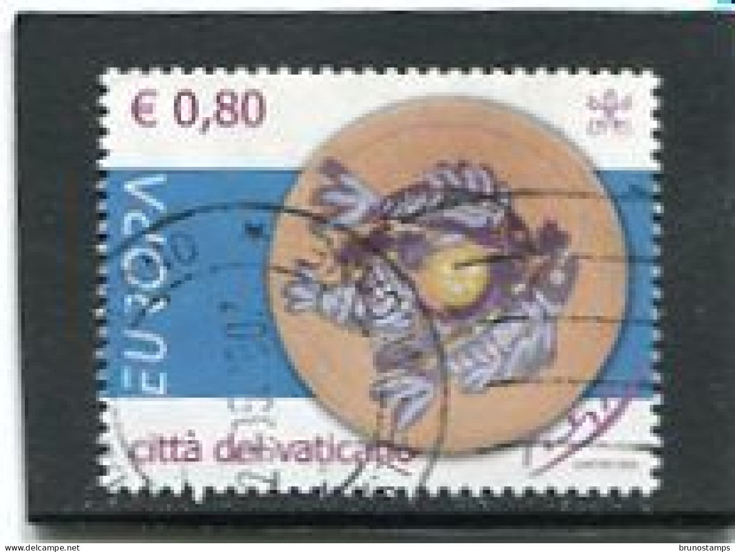 VATICAN CITY/VATICANO - 2005  80c  EUROPA   FINE USED - Usados