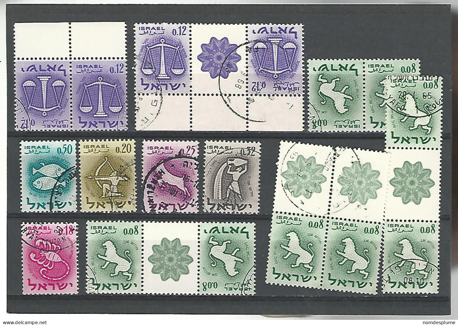 54390 ) Collection Israel Block - Collections, Lots & Séries