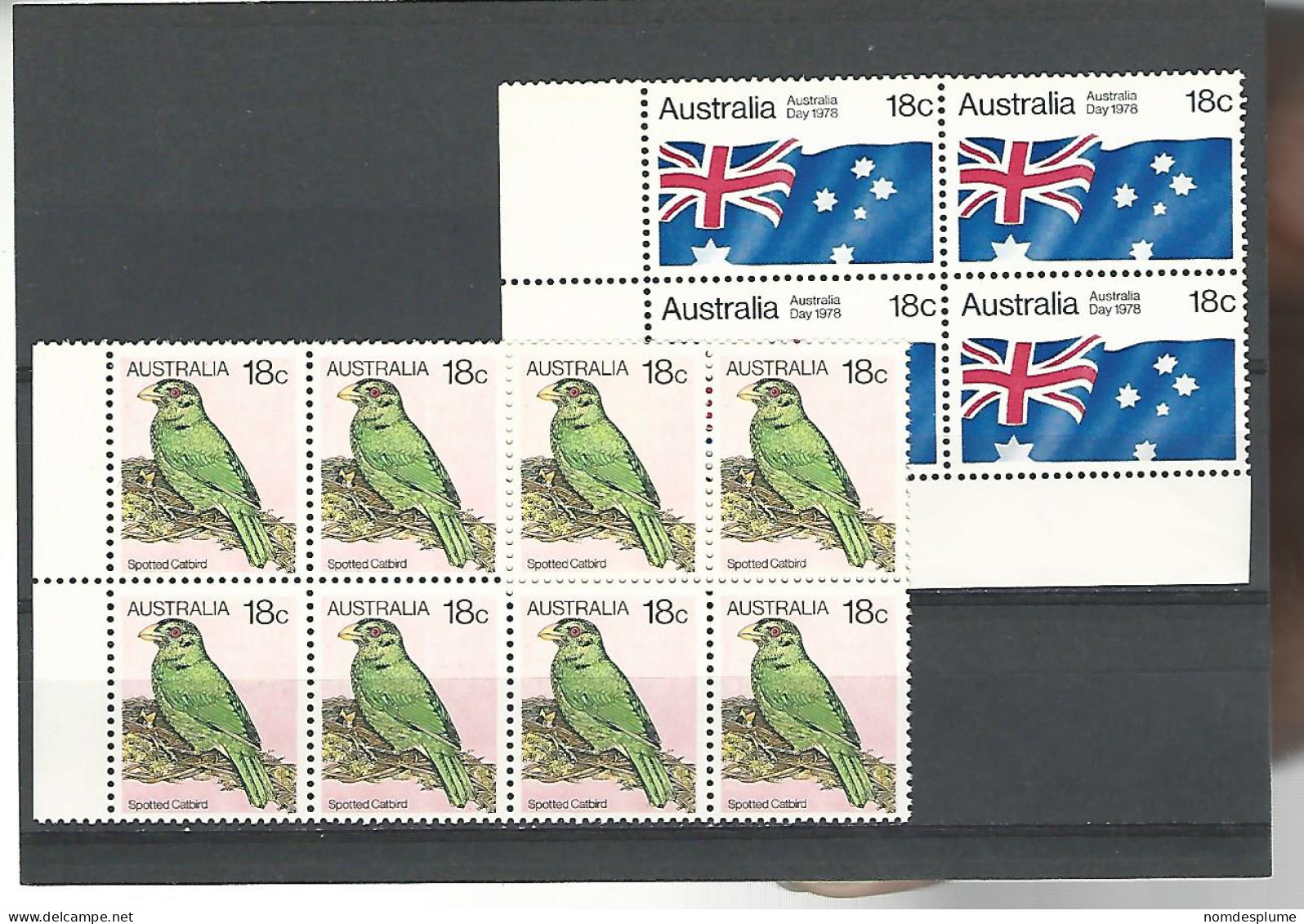 54409 ) Collection Australia Blocks  - Verzamelingen