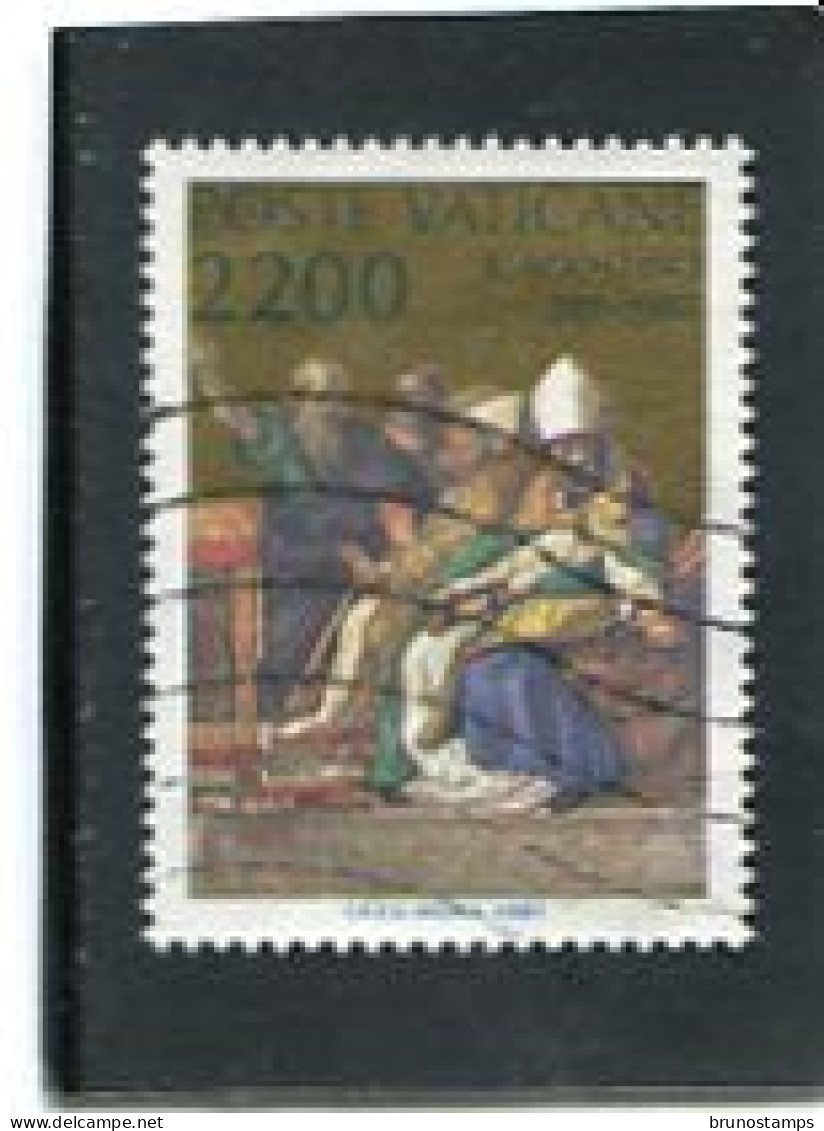 VATICAN CITY/VATICANO - 1987  2500 Lire  S. AGOSTINO  FINE USED - Used Stamps