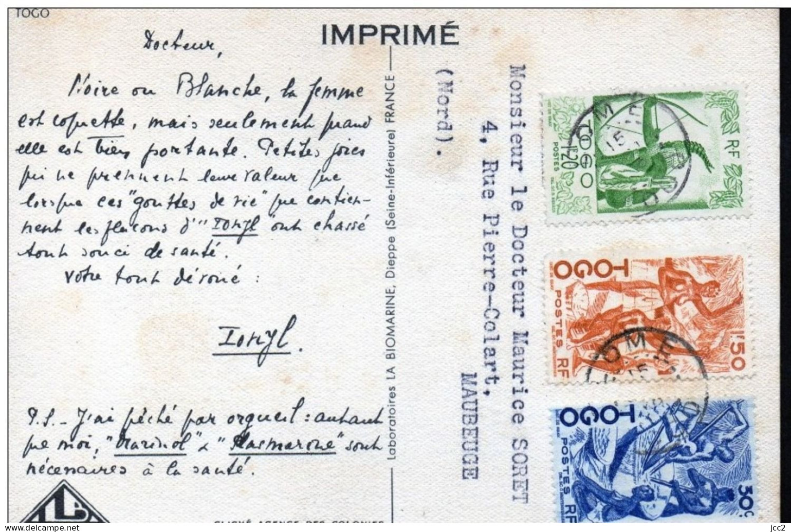 TOGO - Lettres & Documents