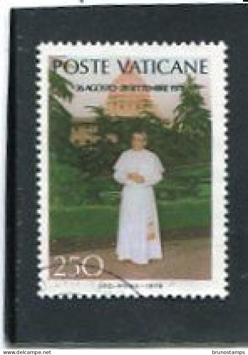 VATICAN CITY/VATICANO - 1978  250 Lire  GIOVANNI PAOLO I  FINE USED - Usados