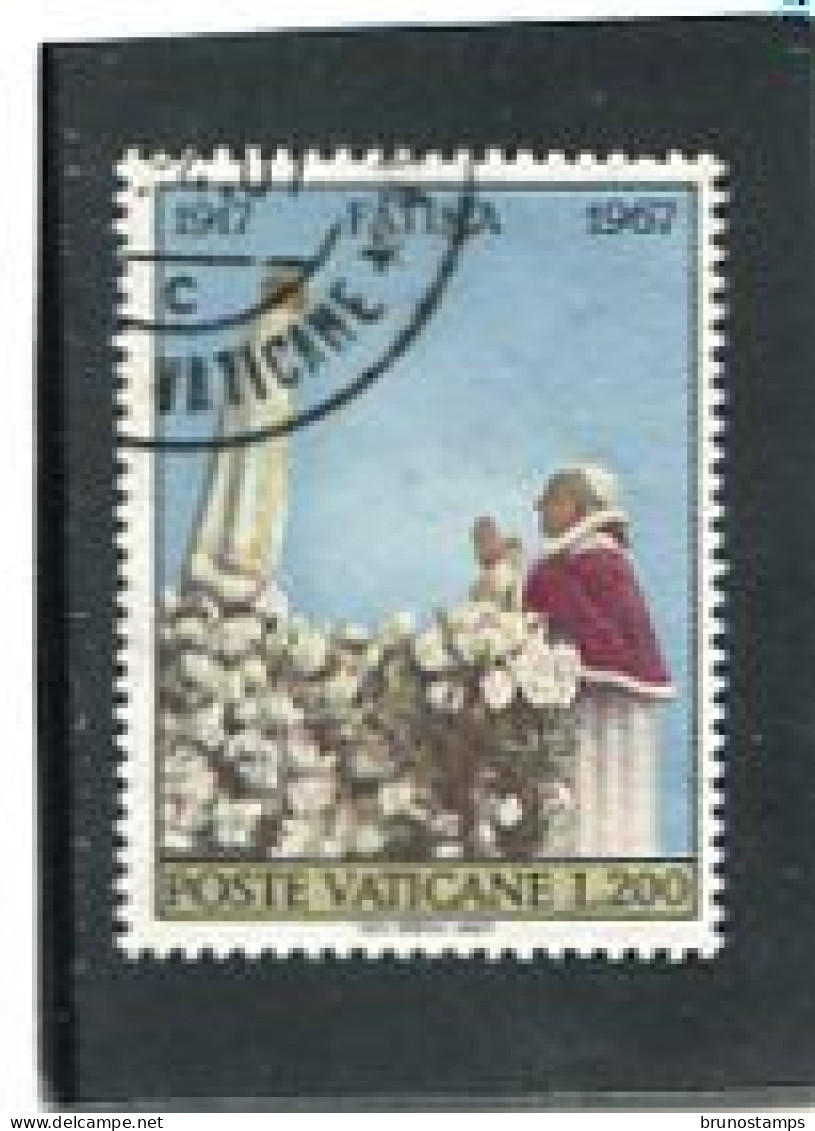 VATICAN CITY/VATICANO - 1967  200 Lire  FATIMA  FINE USED - Gebruikt