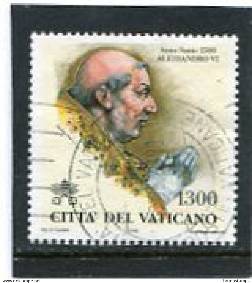 VATICAN CITY/VATICANO - 1998  1300 Lire  HOLY YEAR  FINE USED - Usados