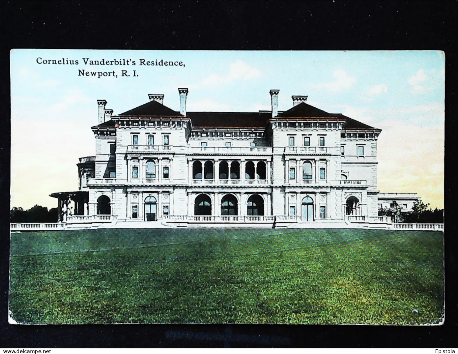 ► Cornelins Vanderbilt's  Residence Newport RHODE ISLAND 1920's - Newport