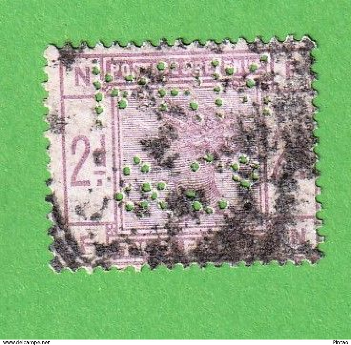 GBT1573- GRÃ-BRETANHA 1883_ 86- USD_ PERFURADO_ CV= $77,50 (SCOTT 2017) - Used Stamps