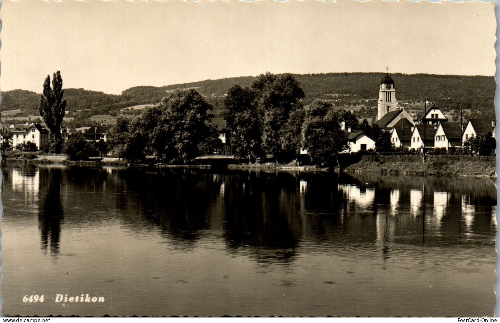 46150 - Schweiz - Dietikon , Partie Am Wasser - Nicht Gelaufen  - Dietikon