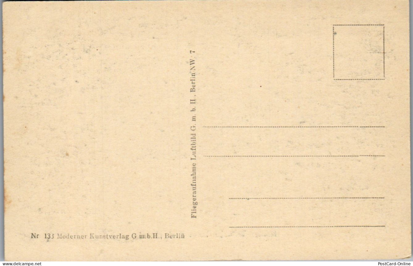 46134 - Deutschland - Berlin , Grunewald , Kaisergarten , Kaiser Wilhelm Turm , Fliegeraufnahme - Nicht Gelaufen  - Grunewald