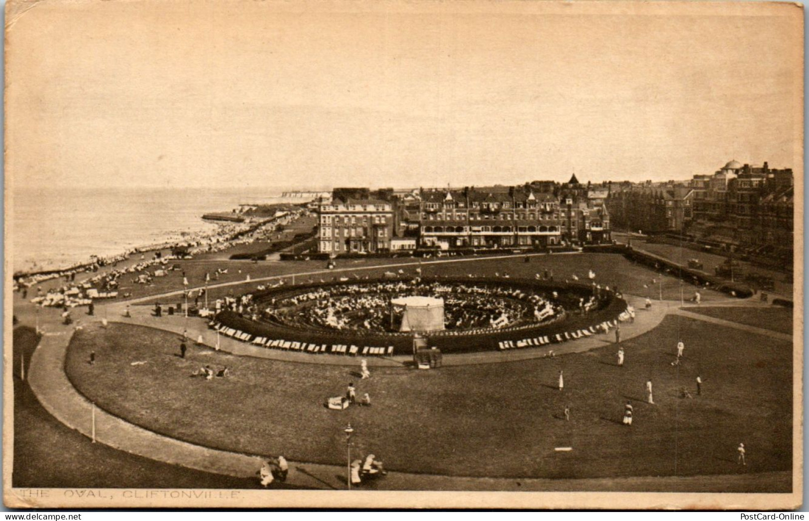 46031 - Großbritannien - Cliftonville , The Oval - Gelaufen 1922 - Margate