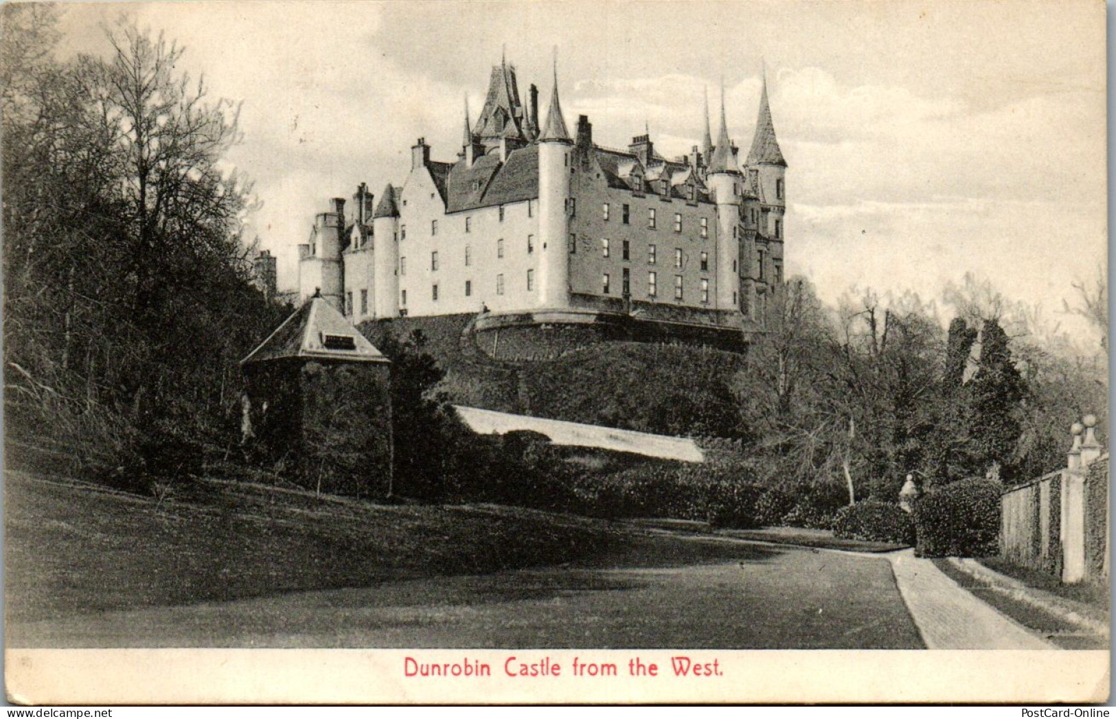 46029 - Schottland - Golspie , Dunrobin Castle From The West - Gelaufen 1907 - Sutherland