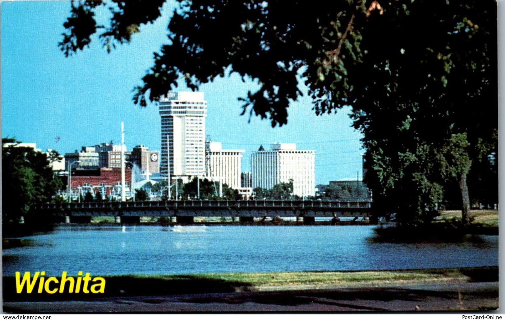 45930 - USA - Wichita , Kansas , Arkansas River  - Nicht Gelaufen  - Wichita