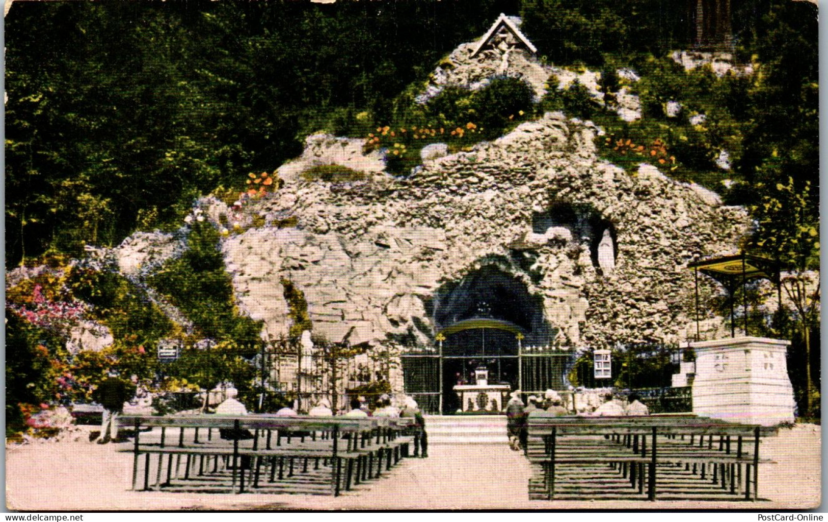 45906 - Niederösterreich - Klosterneuburg , Maria Gugging , Lourdesgrotte Im Wienerwald - Gelaufen  - Klosterneuburg