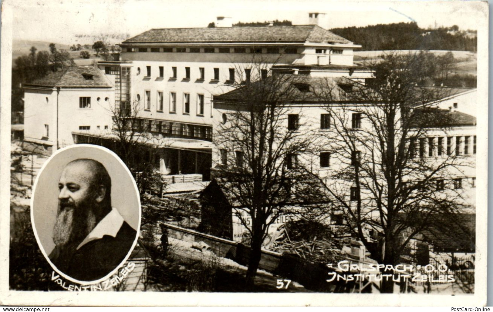 45824 - Oberösterreich - Gallspach , Institut Zeileis , Valentin Zeileis - Gelaufen 1930 - Gallspach