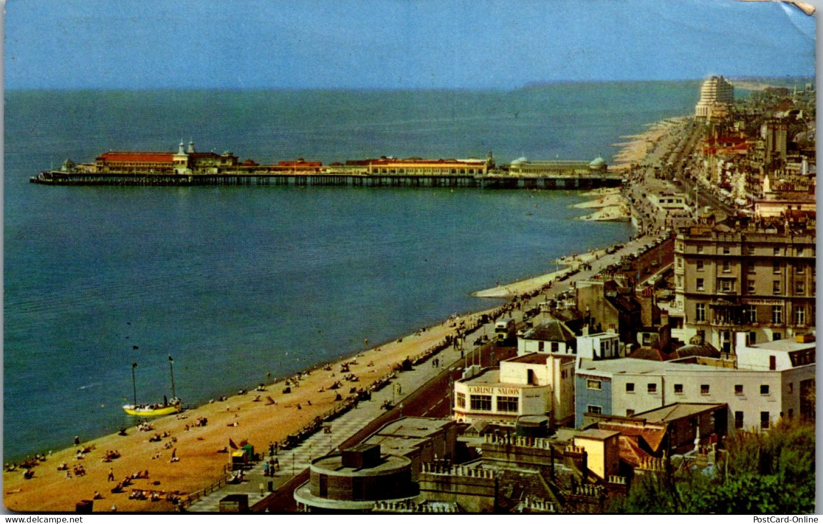 45778 - Großbritannien - Hastings , The Beach And Pier - Gelaufen  - Hastings