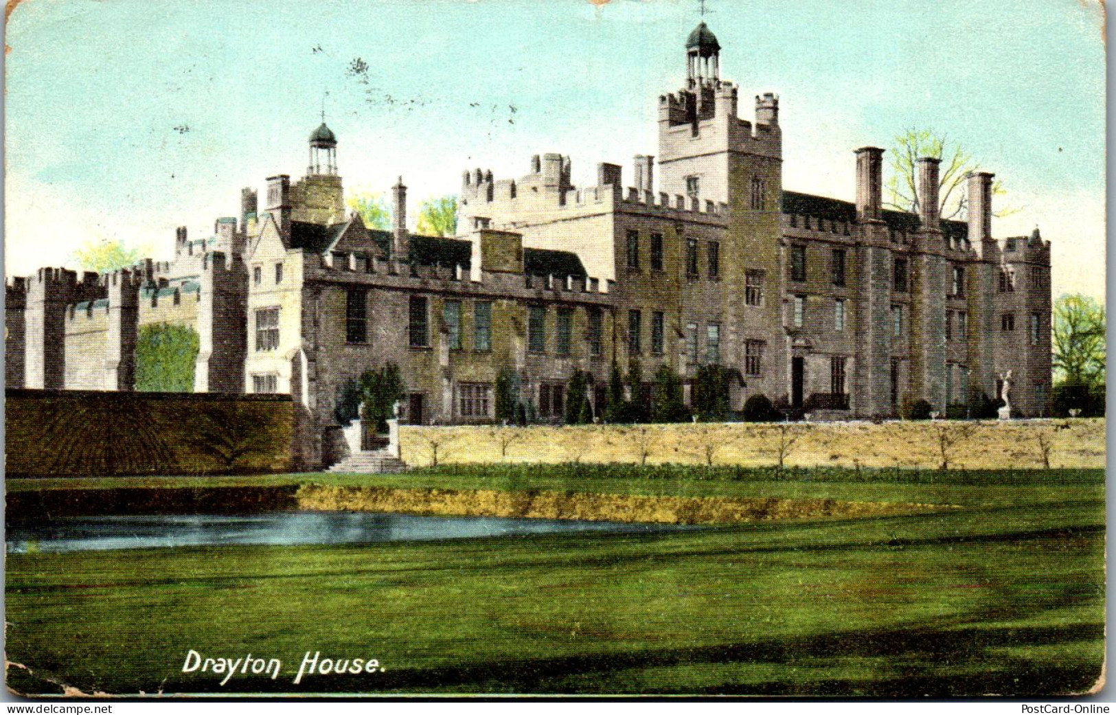 46371 - Großbritannien - Lowick , Drayton House - Gelaufen 1904 - Northamptonshire