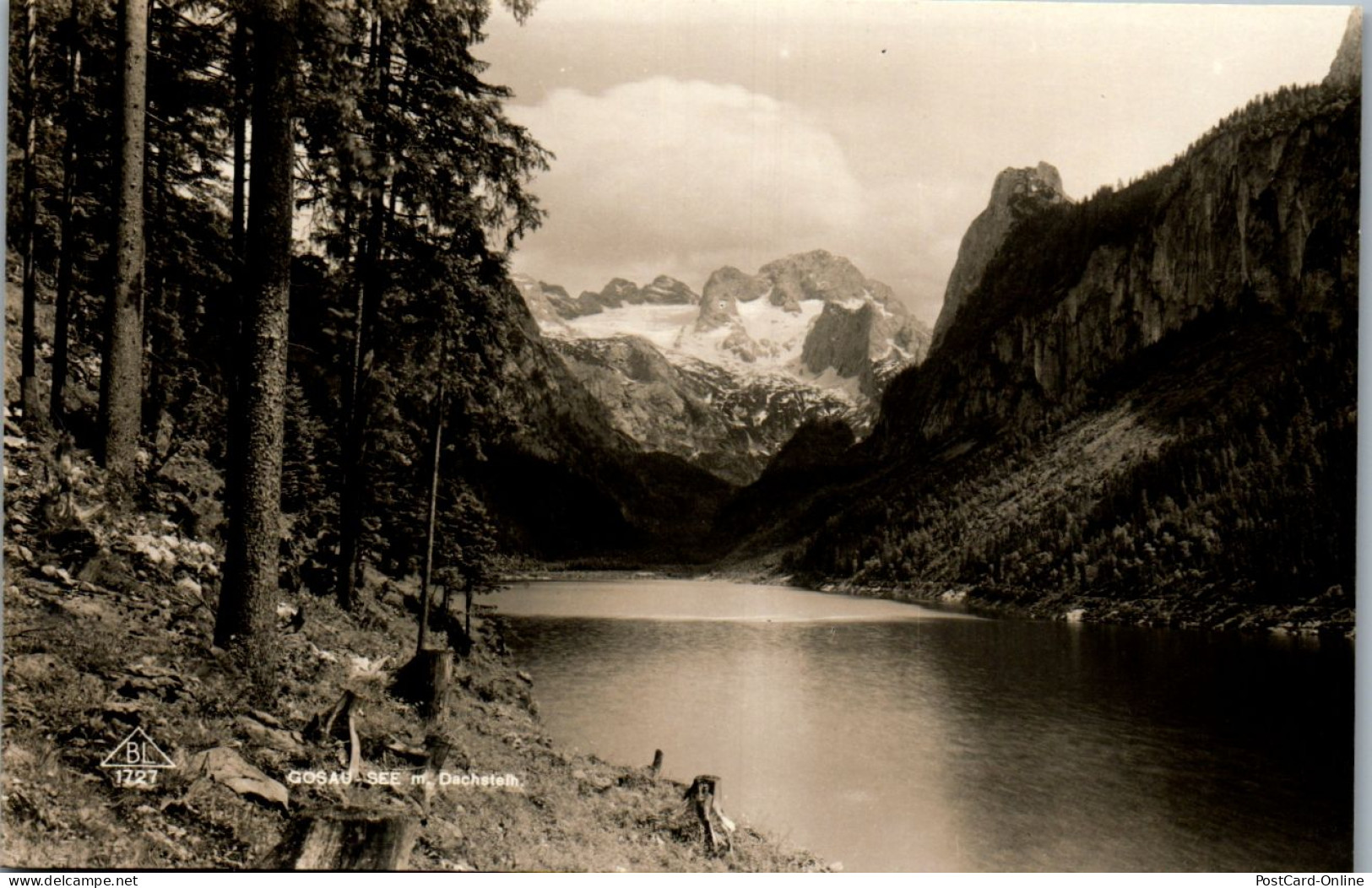 46328 - Oberösterreich - Gosau See , Gosausee Mit Dachstein - Gelaufen 1935 - Gmunden