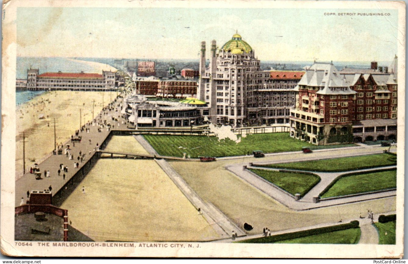 46266 - USA - Atlantic City , The Marlborough Blenheim , New Jersey - Gelaufen 1914 - Atlantic City