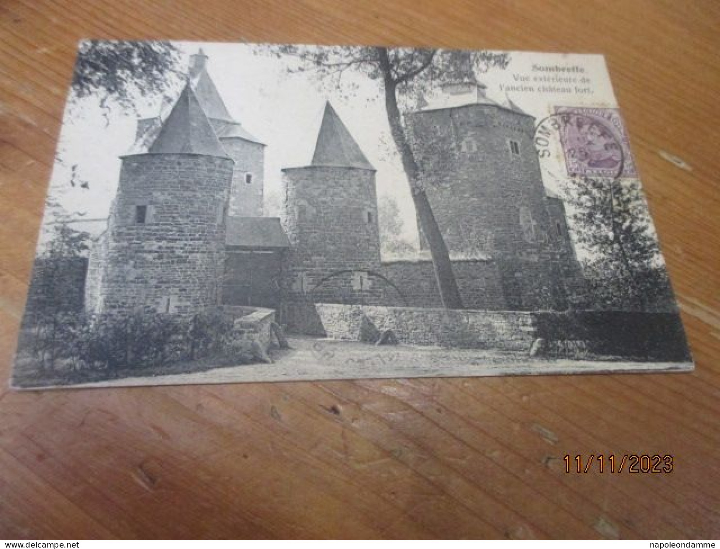 Sombreffe Vue Exterieure De L'ancien Chateau Fort - Sombreffe