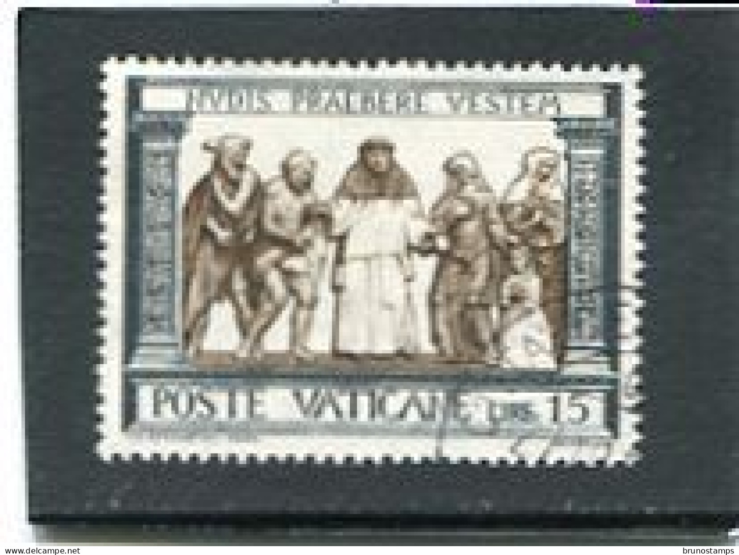 VATICAN CITY/VATICANO - 1960  15 Lire  MERCY  FINE USED - Oblitérés
