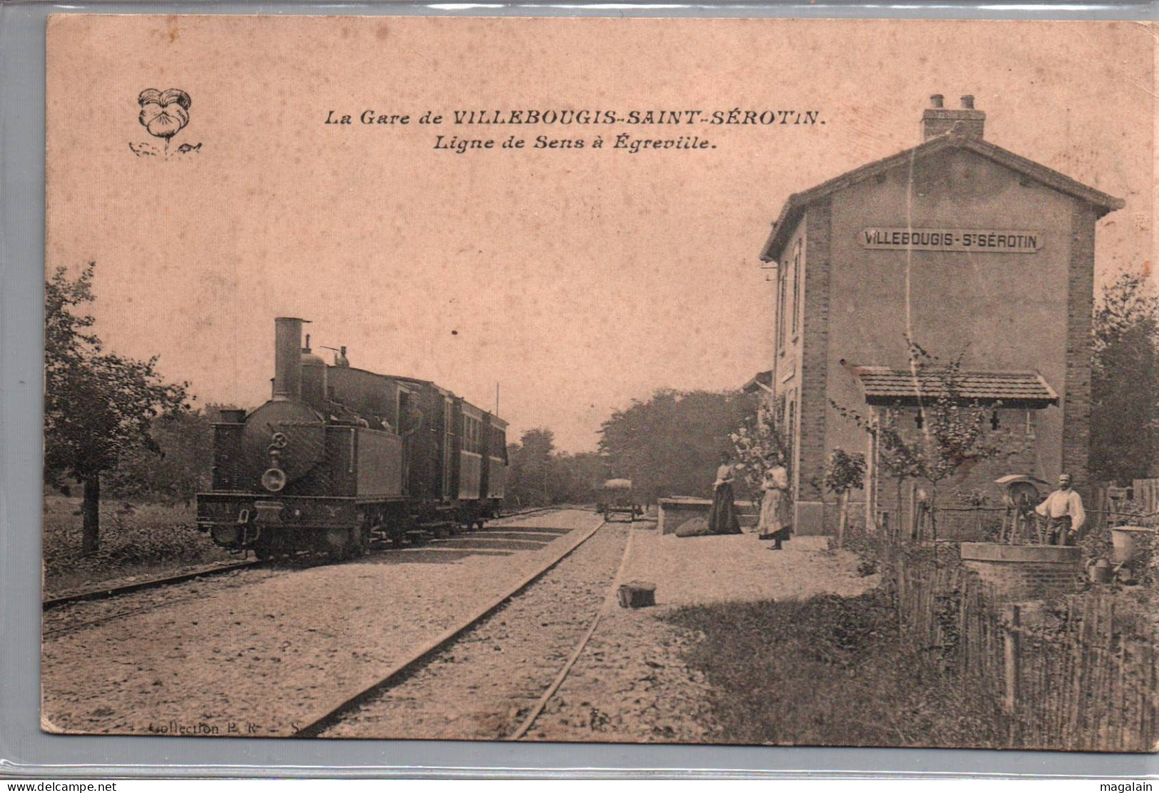 Villebougis St Sérotin : Ligne De Sens à Aigreville - Villebougis