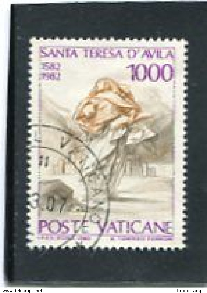 VATICAN CITY/VATICANO - 1982  1000 Lire  S. TERESA D'AVILA  FINE USED - Usados