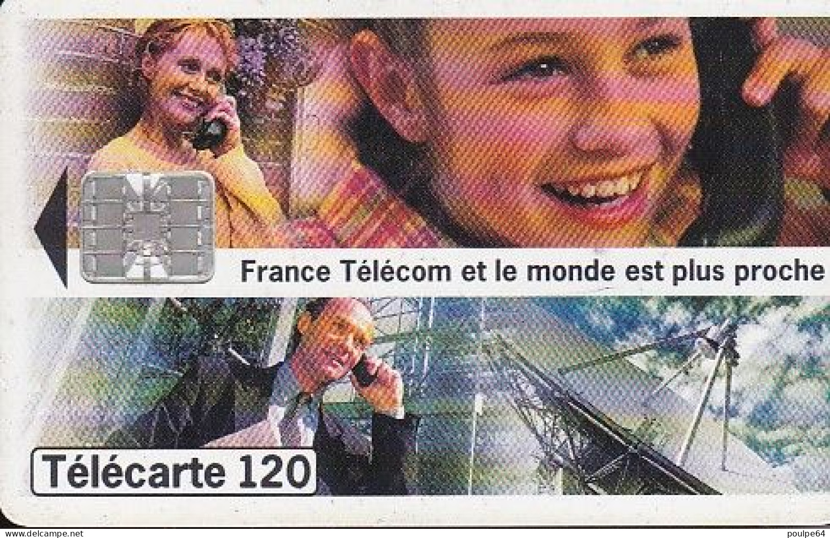 F618 - 01/1996 - FRANCE TÉLÉCOM  " Plus Proche " - 120 SC7  - (verso : N° Deux Lignes - 2ème Ligne C+5+C+6 Chiffres) - 1996