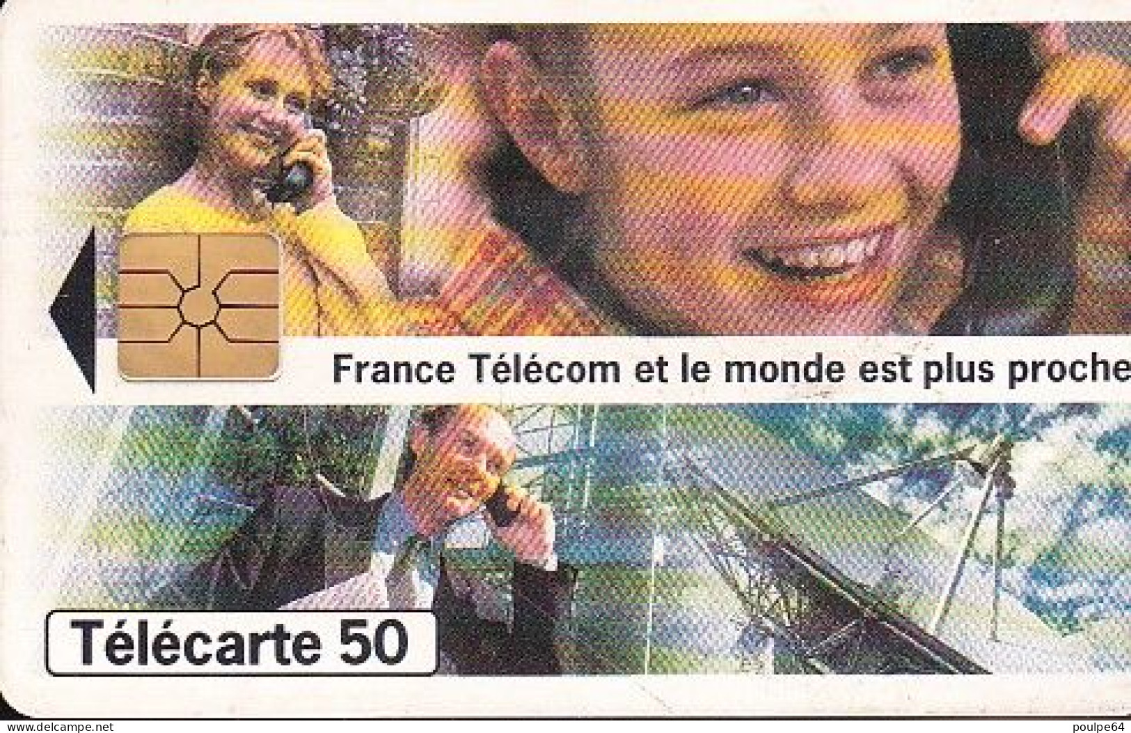 F619B - 02/1996 - FRANCE TÉLÉCOM " Plus Proche " 50 GEM1B - 1996