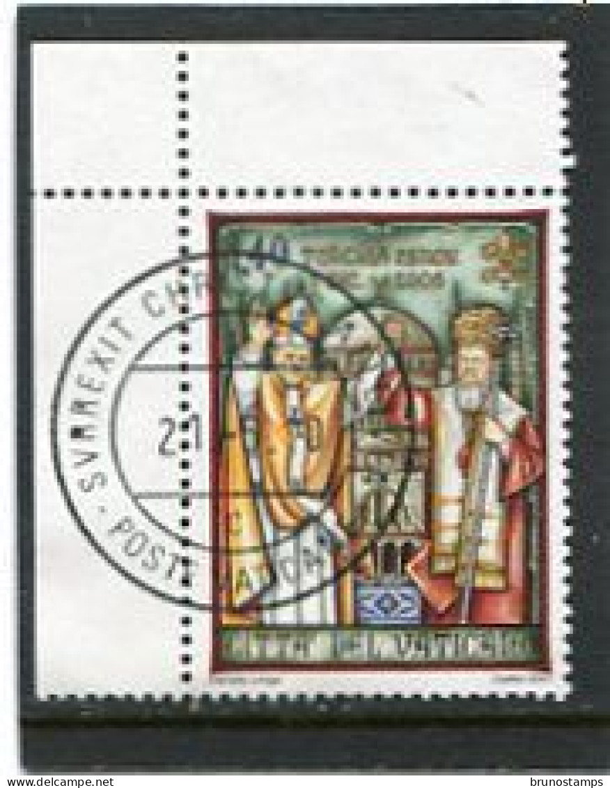 VATICAN CITY/VATICANO - 2007  1.40 €  VOYAGES  FINE USED - Usados