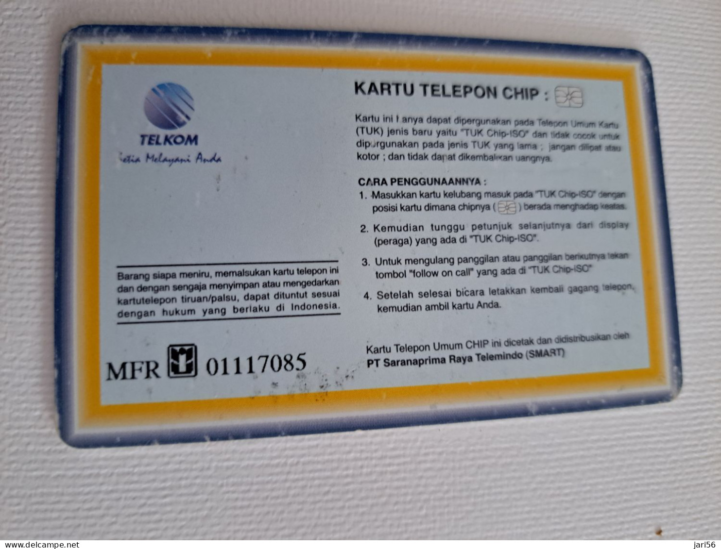 INDONESIA CHIPCARD 100 UNITS / KITA/ MASA DEPAN/ HARI INI/ DPD JAWA BARAT /    Fine Used Card   **15765 ** - Indonesië