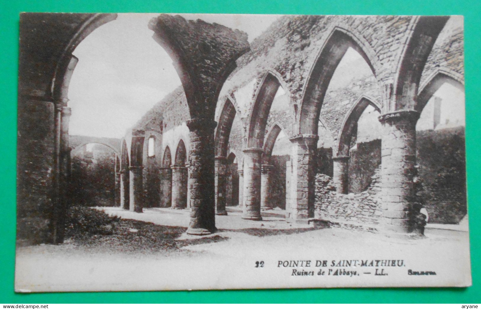 2258- CPA - PLOUGONVELIN (29) - POINTE DE SAINT-MATHIEU - Ruines De L'Abbaye - LL N° 22 -2 - Plougonvelin