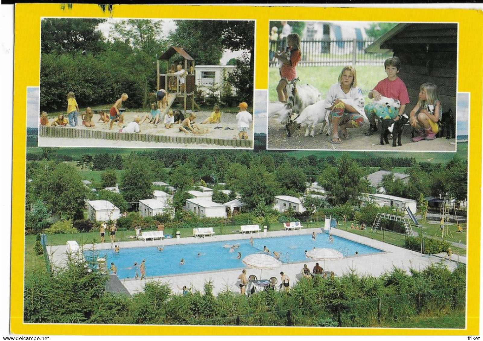 - 3356 - GRUFFLINGEN  (Burg -Reuland , Saint - Vith Et Environs )  Camping Hohenbusch ( Grand Format ) - Burg-Reuland