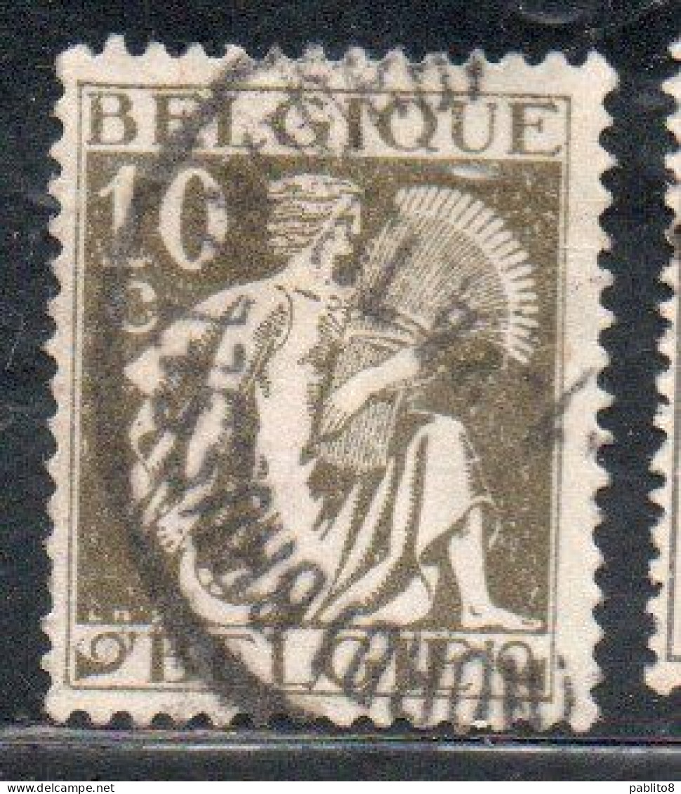 BELGIQUE BELGIE BELGIO BELGIUM 1932 GLEANER 10c USED USATO OBLITERE' - 1932 Ceres And Mercurius