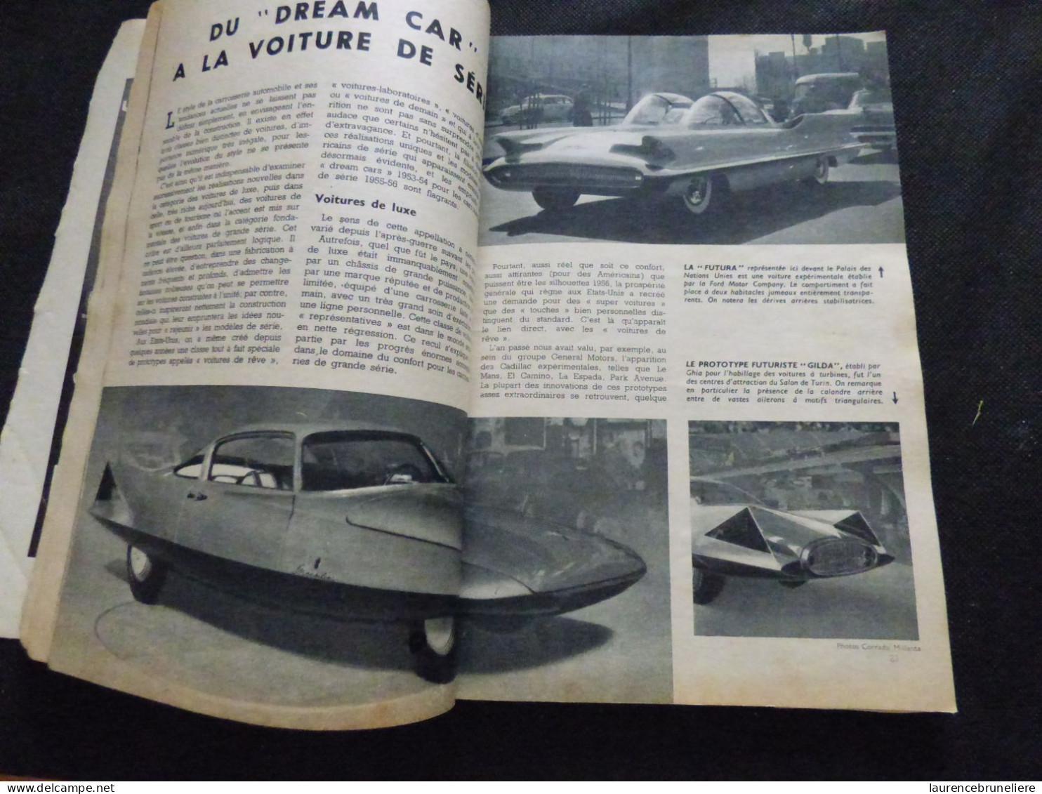 SCIENCE ET VIE - L' AUTOMOBILE ET LA MOTOCYCLETTE 1955-1956 - Auto/Motor