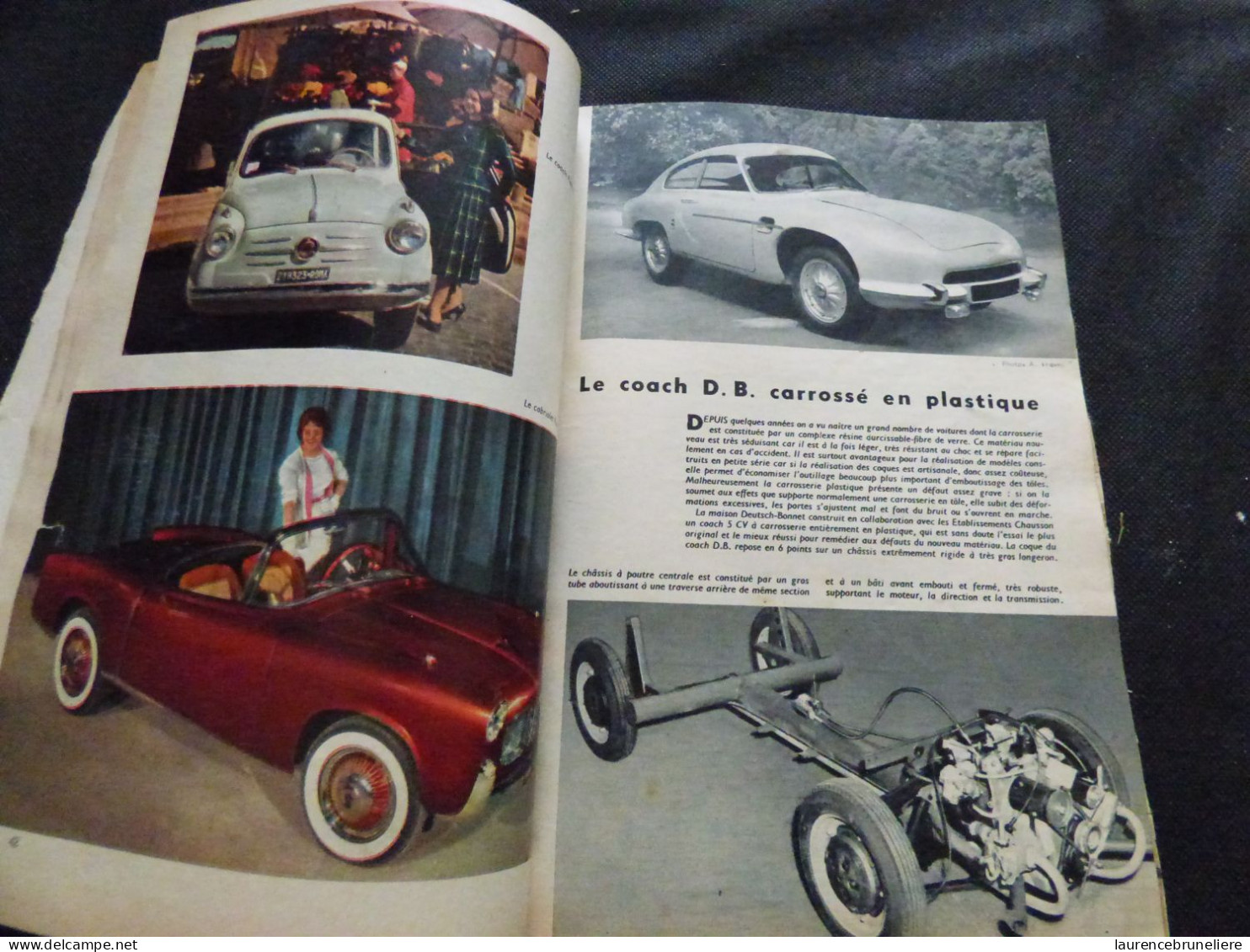 SCIENCE ET VIE - L' AUTOMOBILE ET LA MOTOCYCLETTE 1955-1956