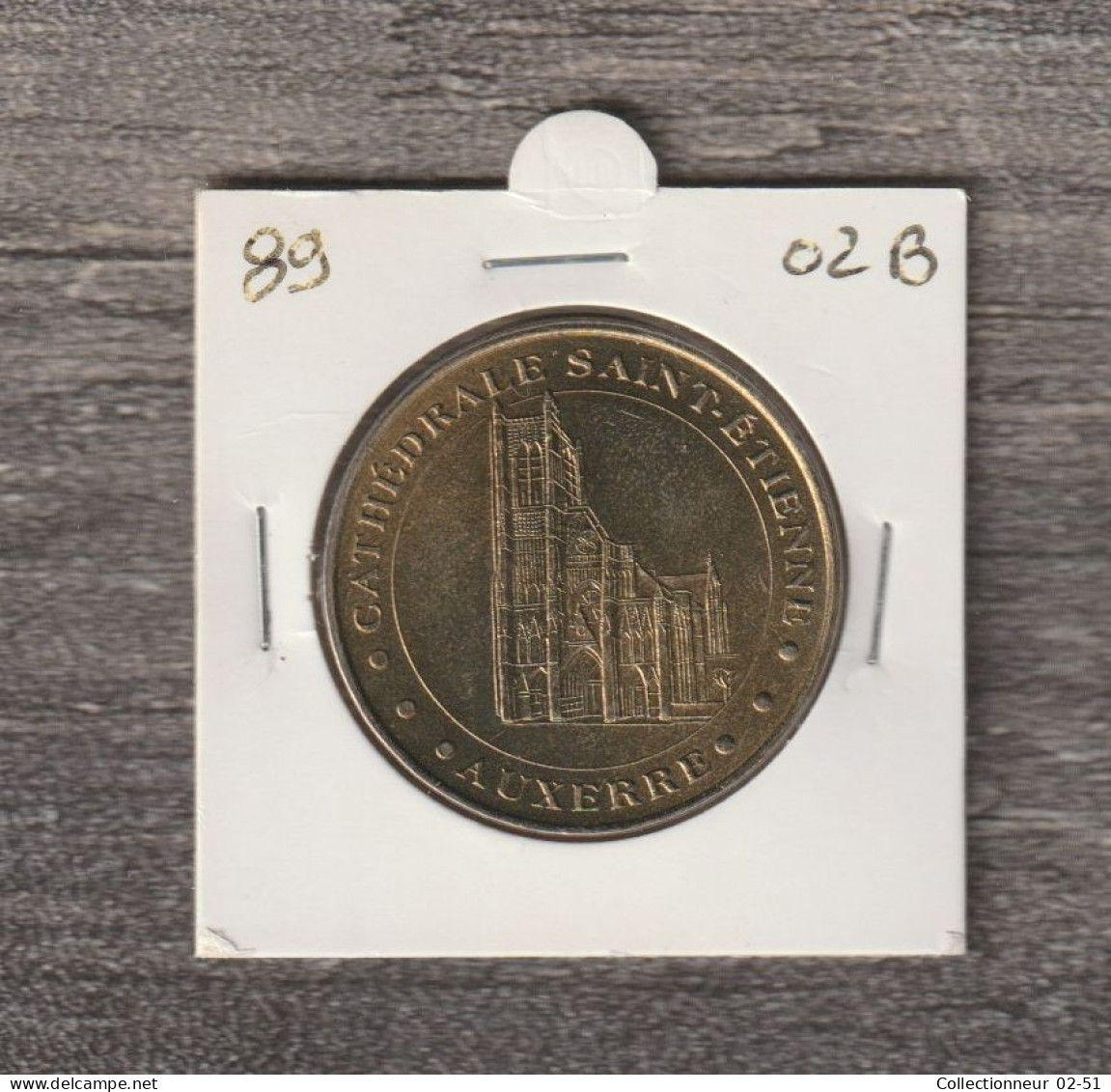 Monnaie De Paris : Cathédrale Saint-Etienne (Auxerre) - 2002 - 2002